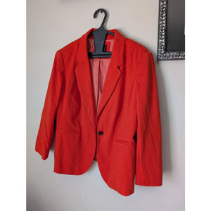 THE LIMITED Orange Blazer L , women's